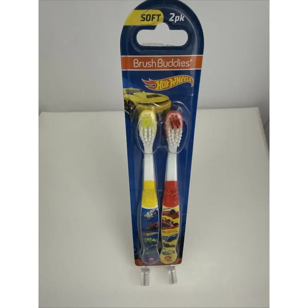 Hot Wheels brush buddies
